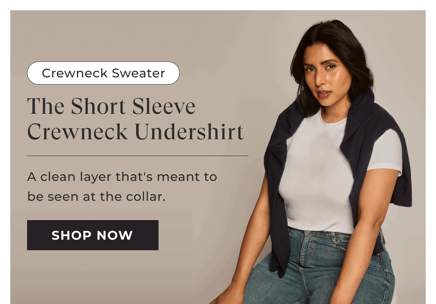 Shop the Short Sleeve Crewneck Undershirt!