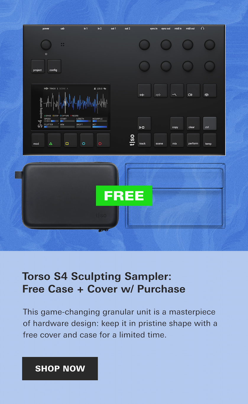 Limited offer! Get a free case and cover with the purchase of a Torso S4 Sculpting Sampler