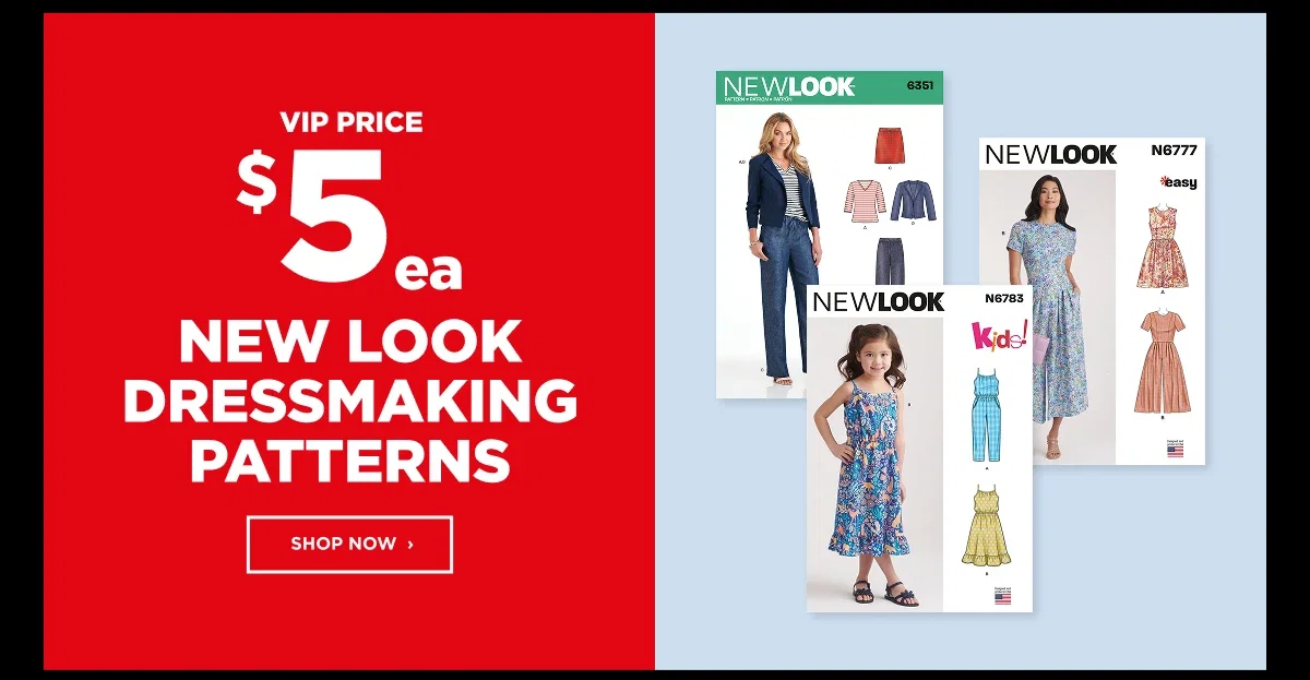 NEW LOOK DRESSMAKING PATTERNS