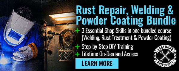 Rust repair, welding and Powder Coating Bundle