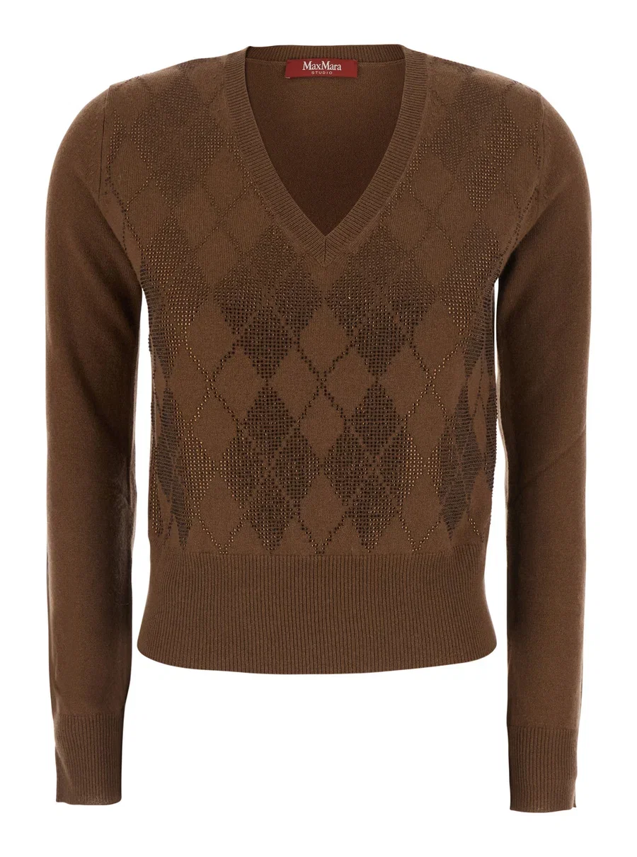 Max Mara Mstliuti Sweater Brown