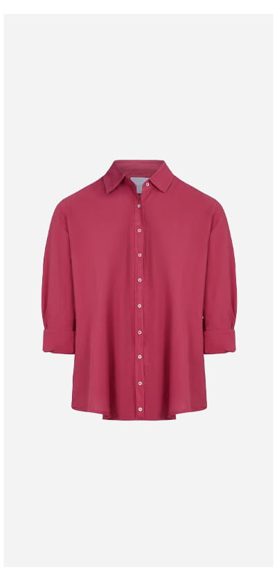 Xirena Beau Shirt In Crimson