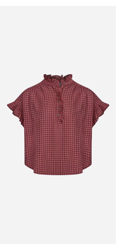 Brie Top In Cocoa Berry