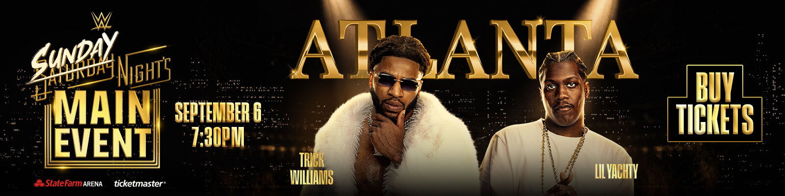 Sunday Night's Main Event tickets on sale now