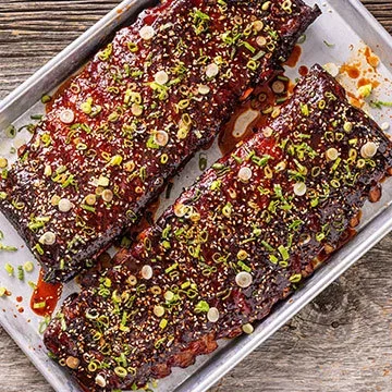 Gochujang-Glazed Ribs