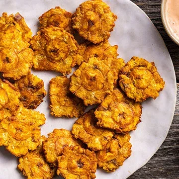 Crispy Fried Plantains (Tostones)
