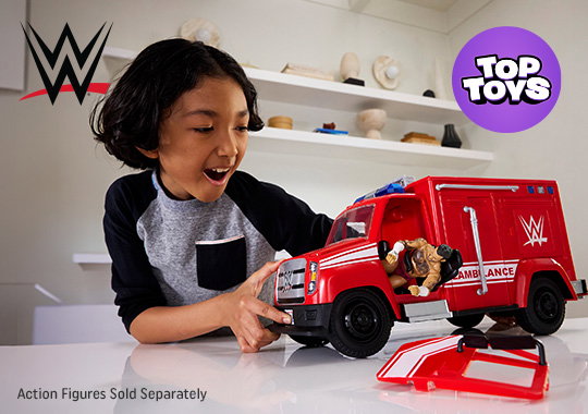 WWE Wrekkin' Slambulance Breakaway Vehicle