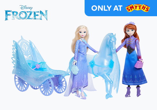 Disney Frozen Anna and Elsa's Ice Carriage Fun