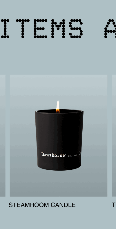 STEAMROOM CANDLE