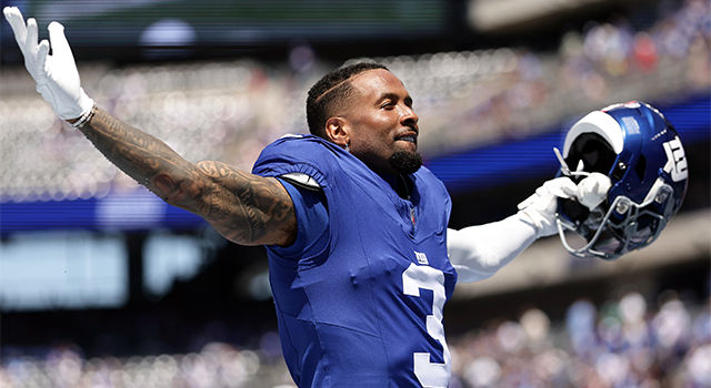 Odell Beckham Jr. reacts to emotional Giants return