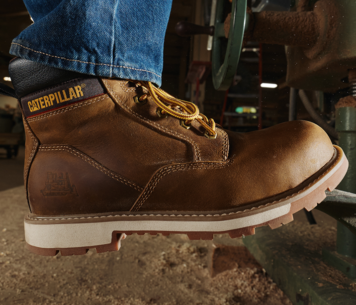 CAT Footwear - Waterproof Protection Feature.