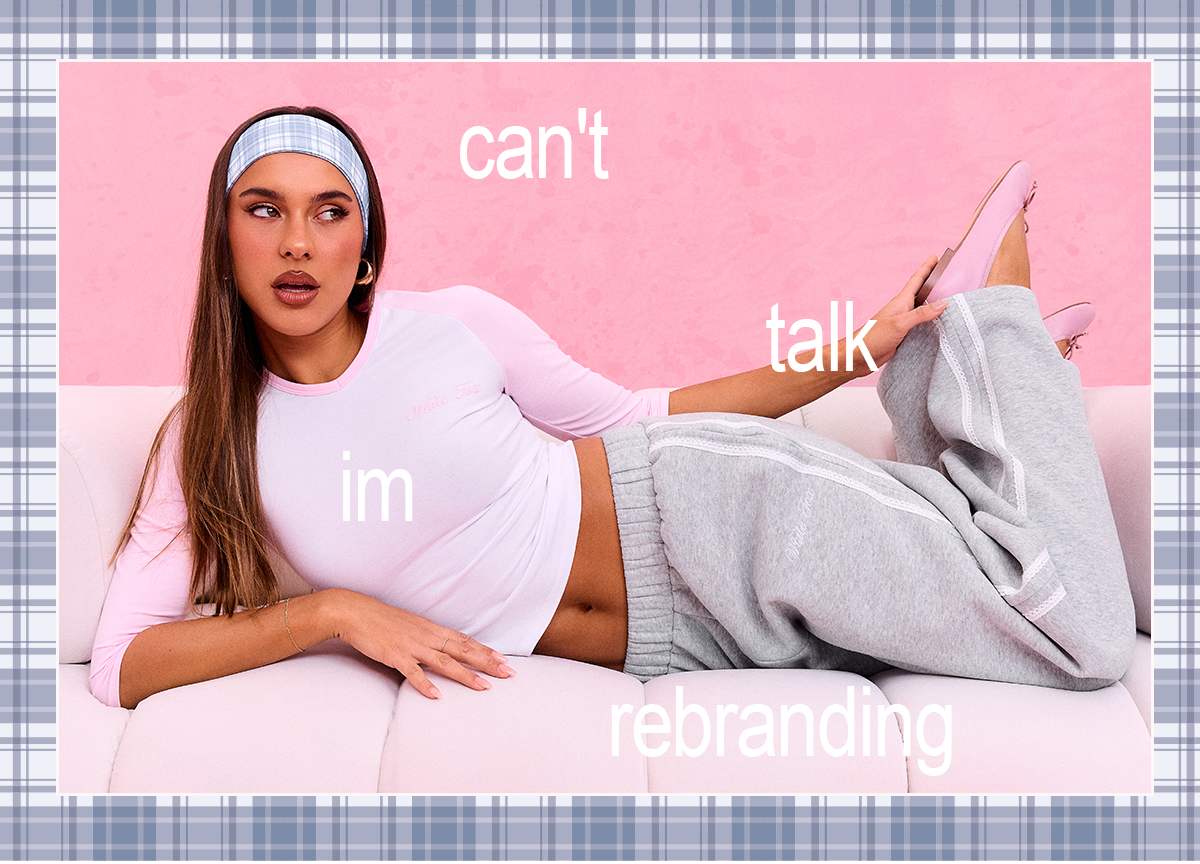CAN'T TALK I'M REBRANDING