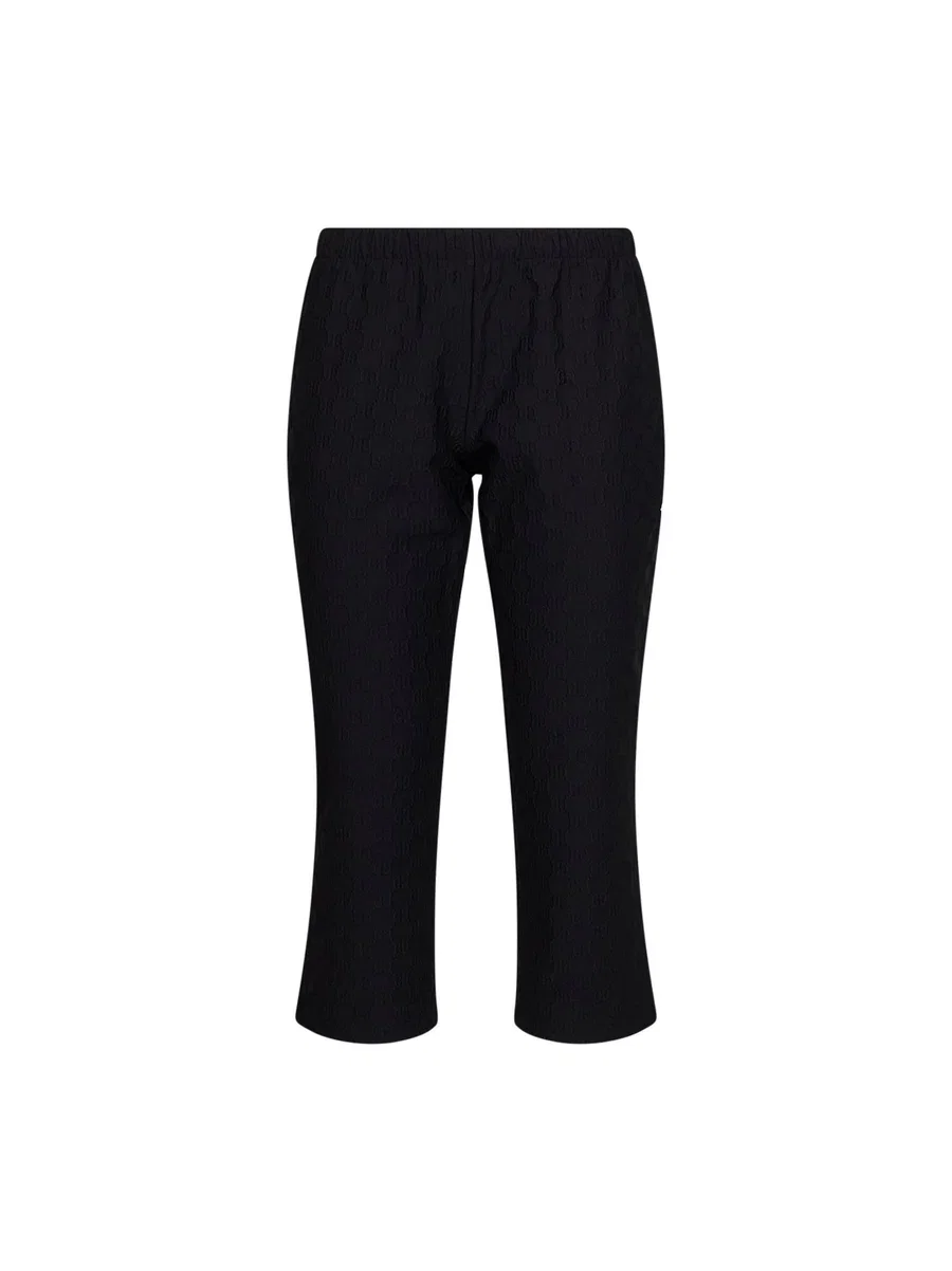 Gucci GG Jacquard Capri Pants Black