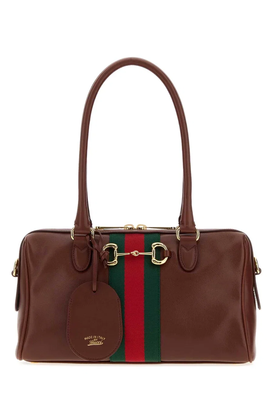 Gucci Horsebit Shoulder Bag Brown