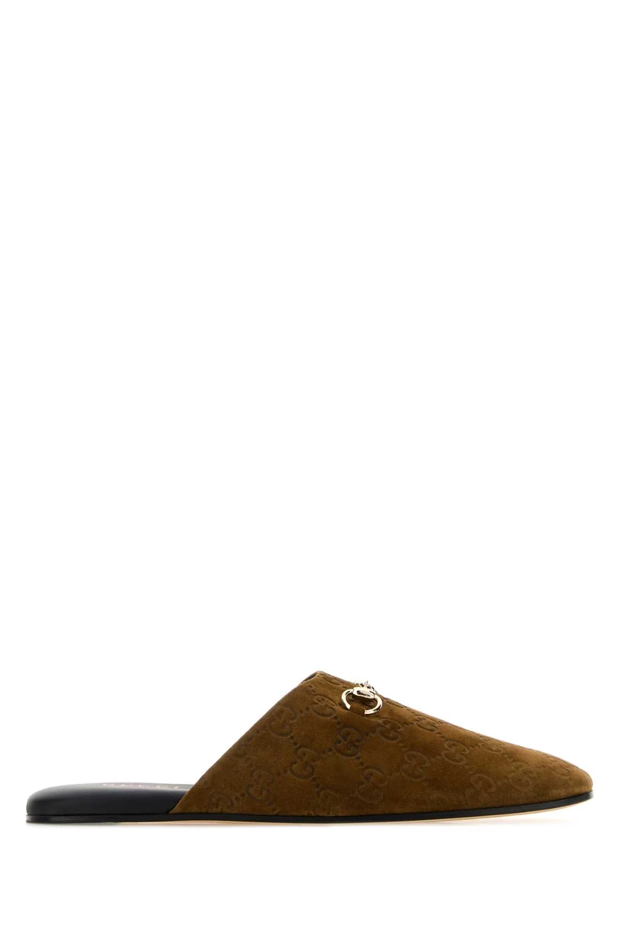 Gucci Suede Mule Brown