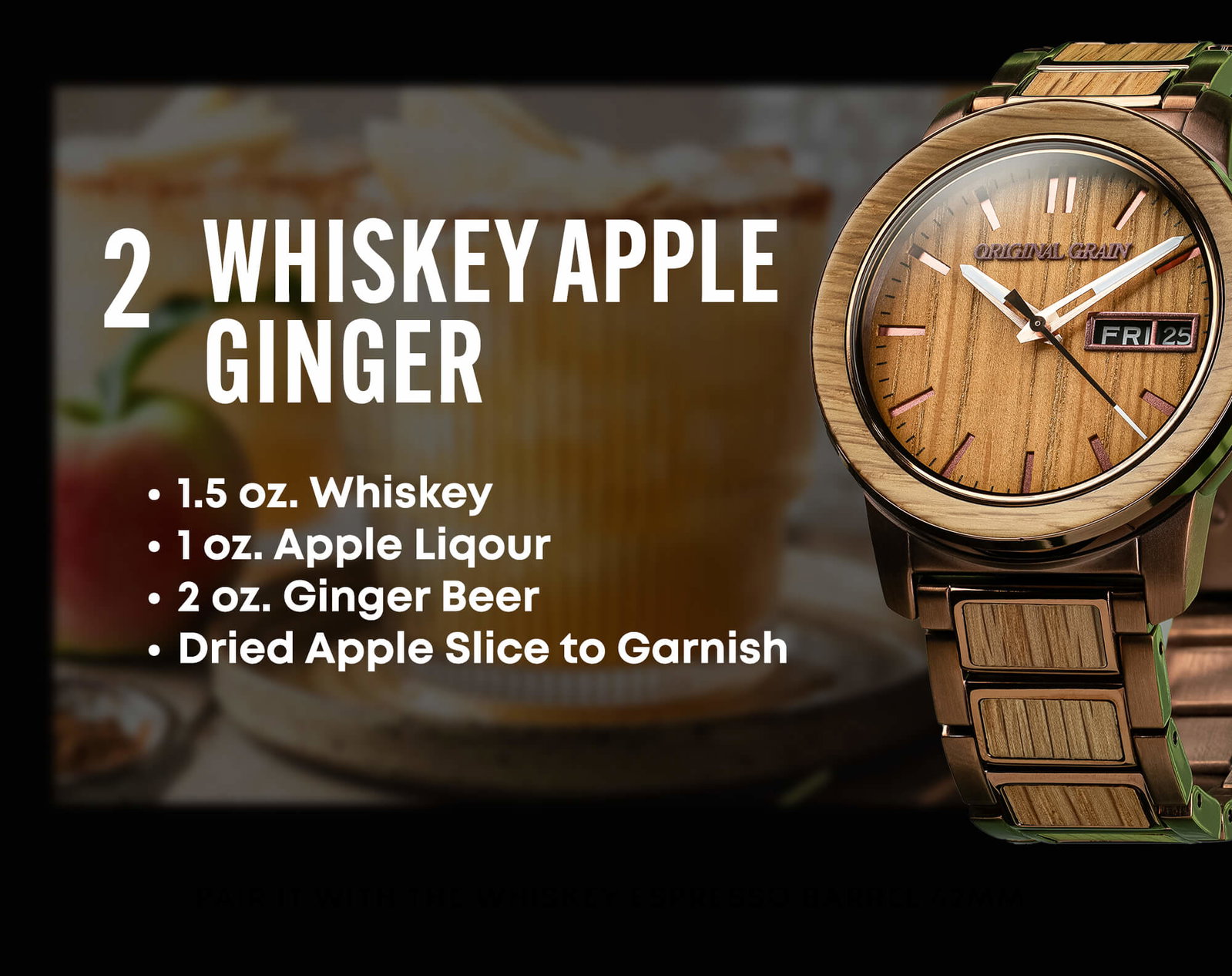 Whiskey Apple Ginger 