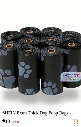 SHEIN Extra Thick Dog Poop Bags -...