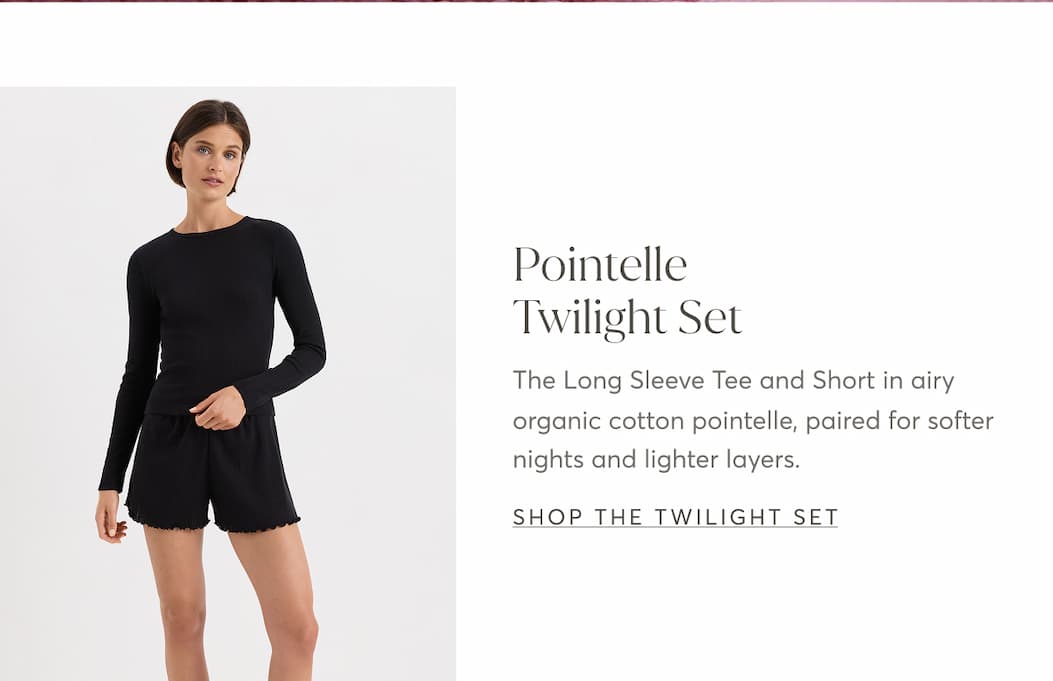 Pointelle Twilight Set | Shop the twilight set
