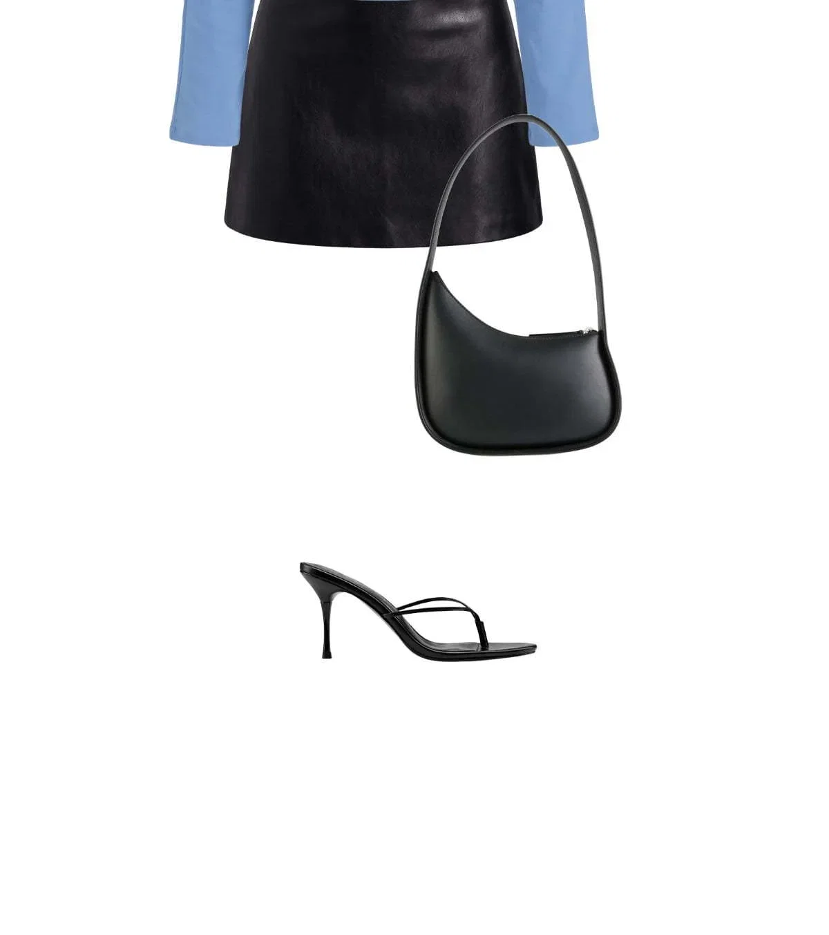 Stacie Faux Leather Mini Skort