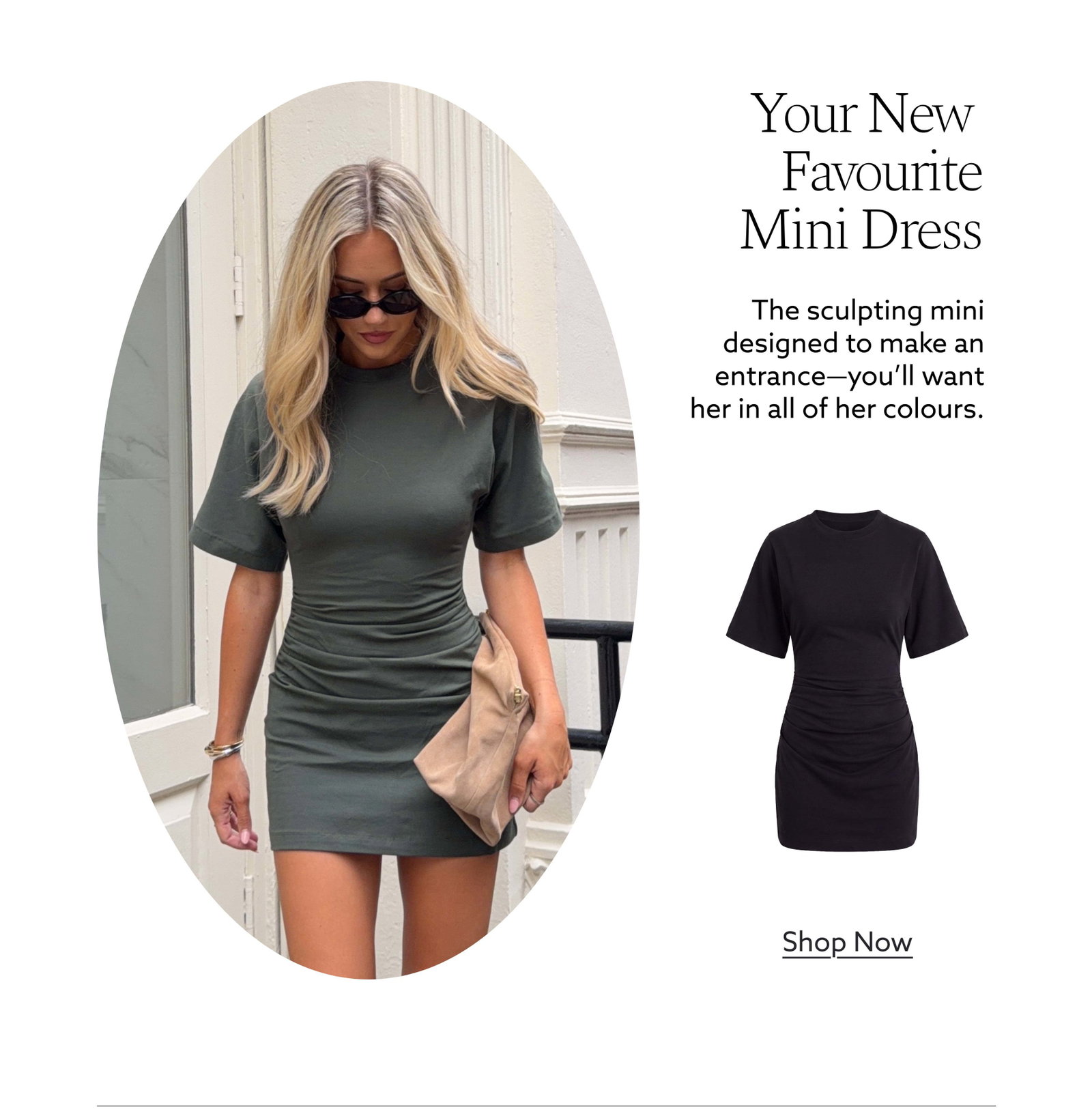 Andrea Cotton Mini Dress
