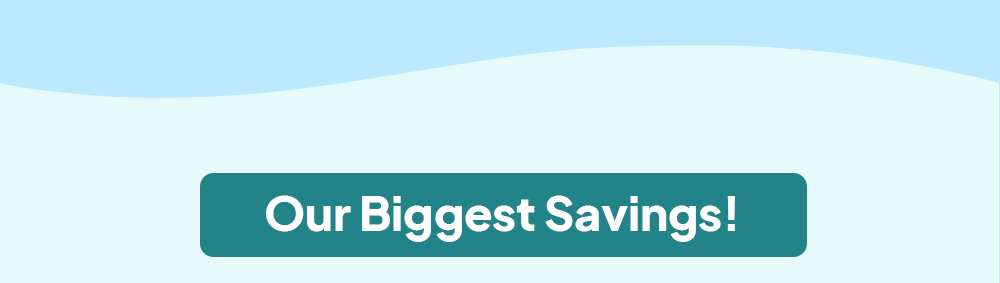 Our Biggest Savings!