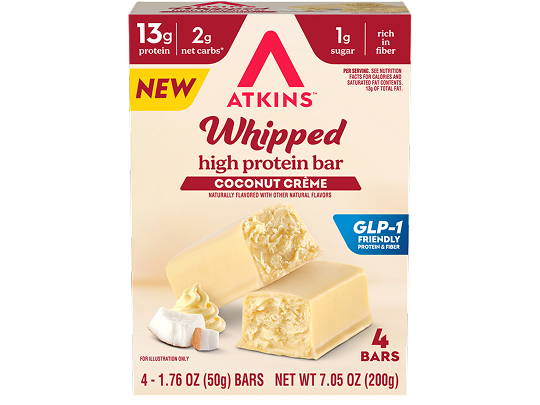 Atkins Whipped High Protein Bar Coconut Creme