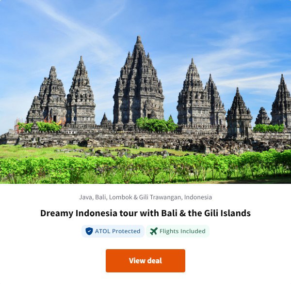 Dreamy Indonesia tour with Bali &amp; the Gili Islands