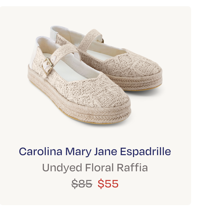 Carolina Mary Jane Espadrille