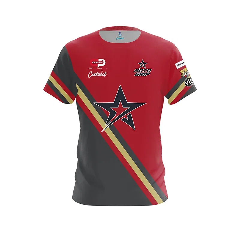 Image of Roto Grip Anthony Simonsen Retro Star CoolWick Bowling Jersey