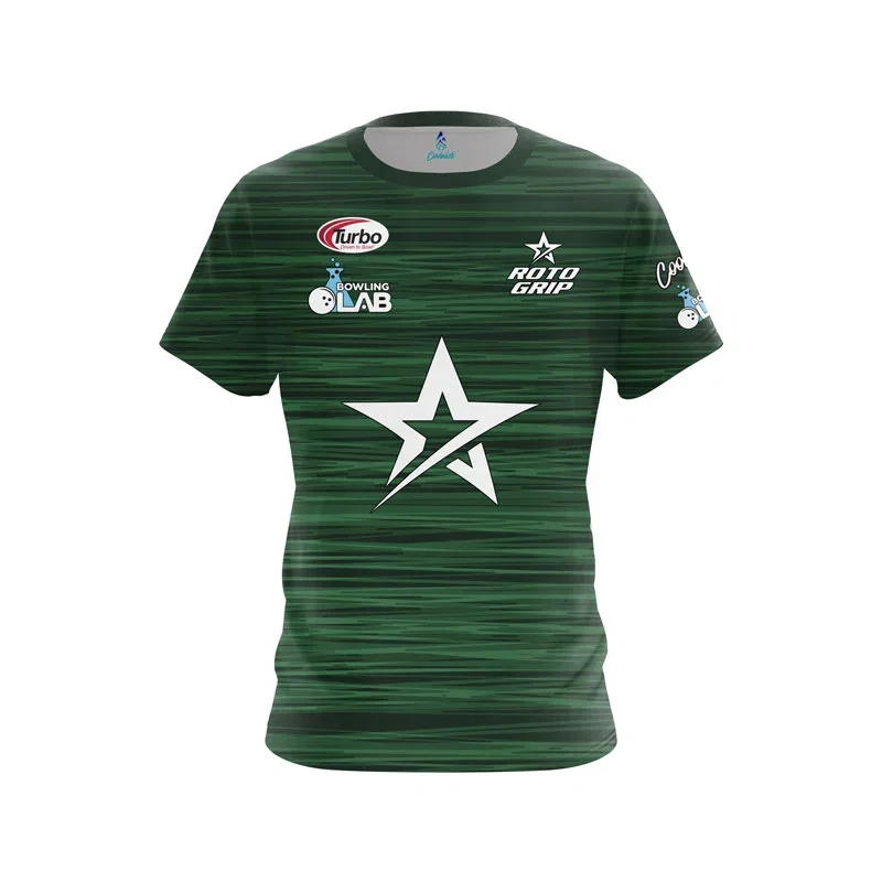 Image of Roto Grip Diana Zavjalova Heather Green CoolWick Bowling Jersey