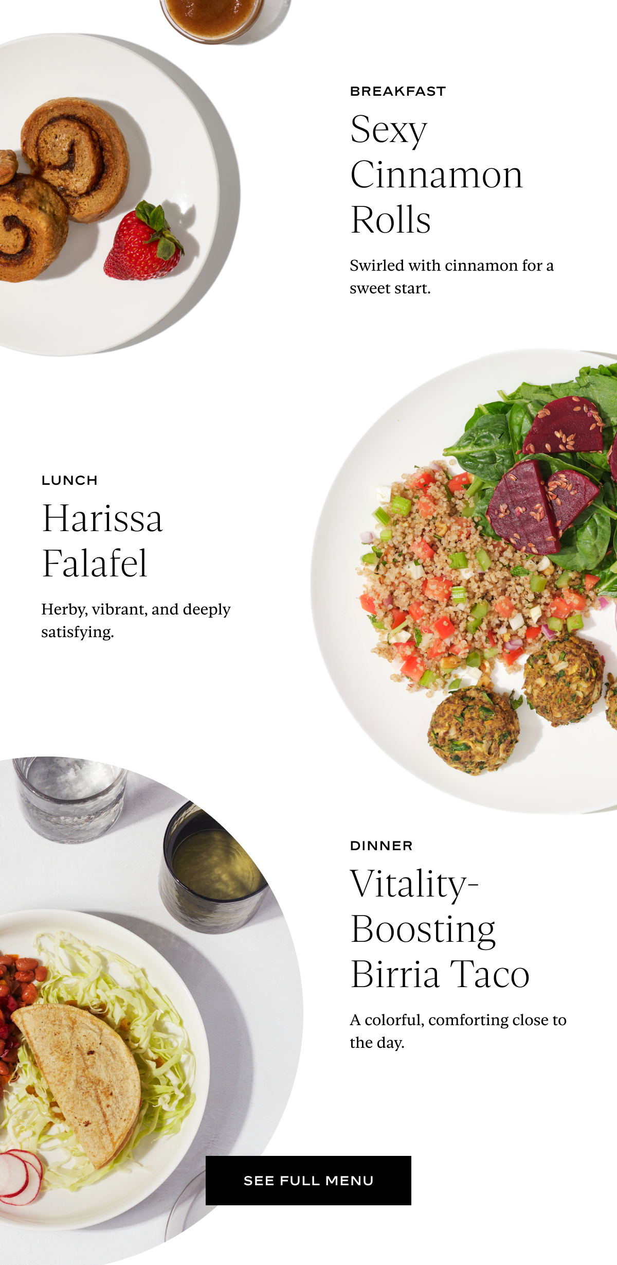 Menu Images