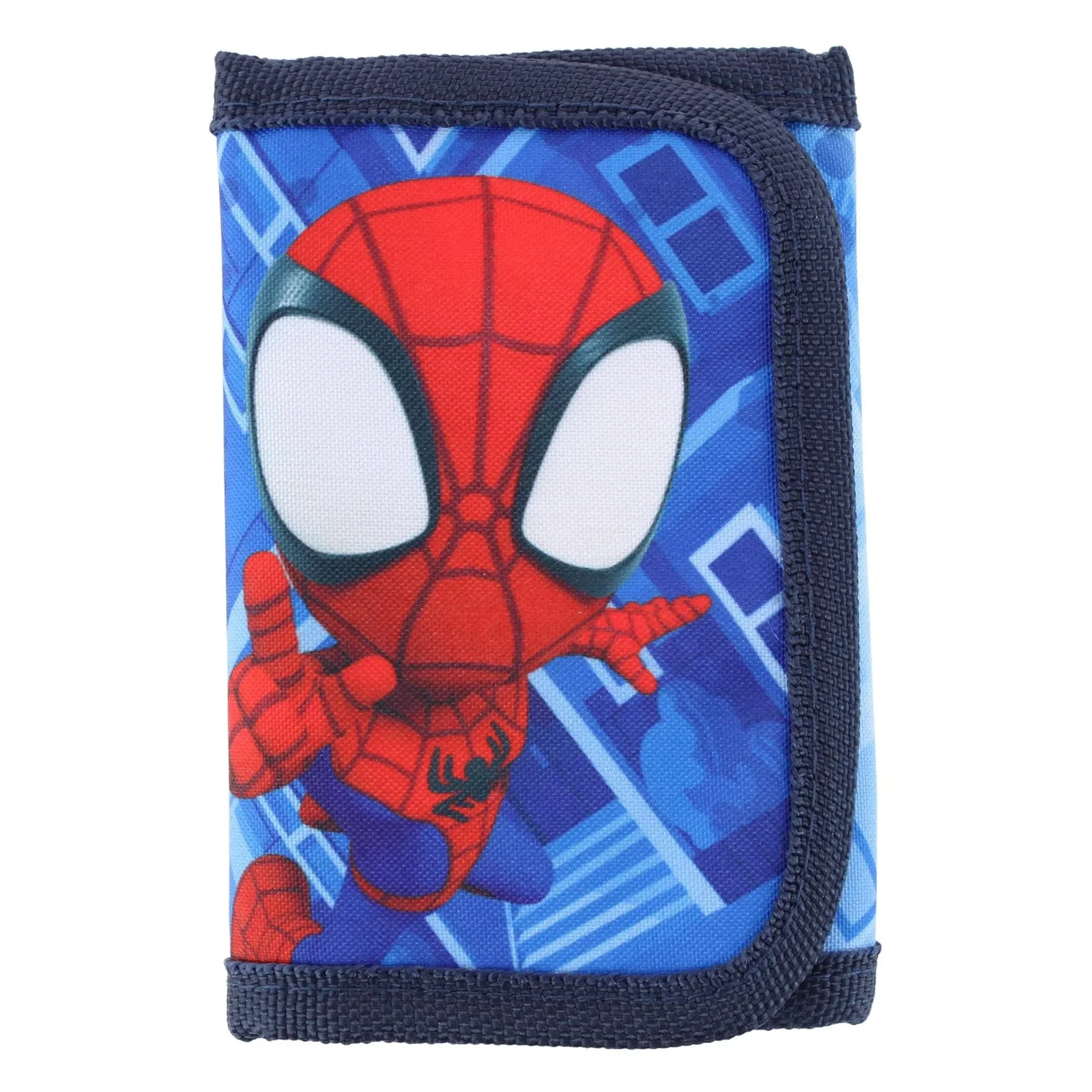 Image of Textiel Trade Kid's The Amazing Spidey Tri-Fold Hook & Loop Wallet