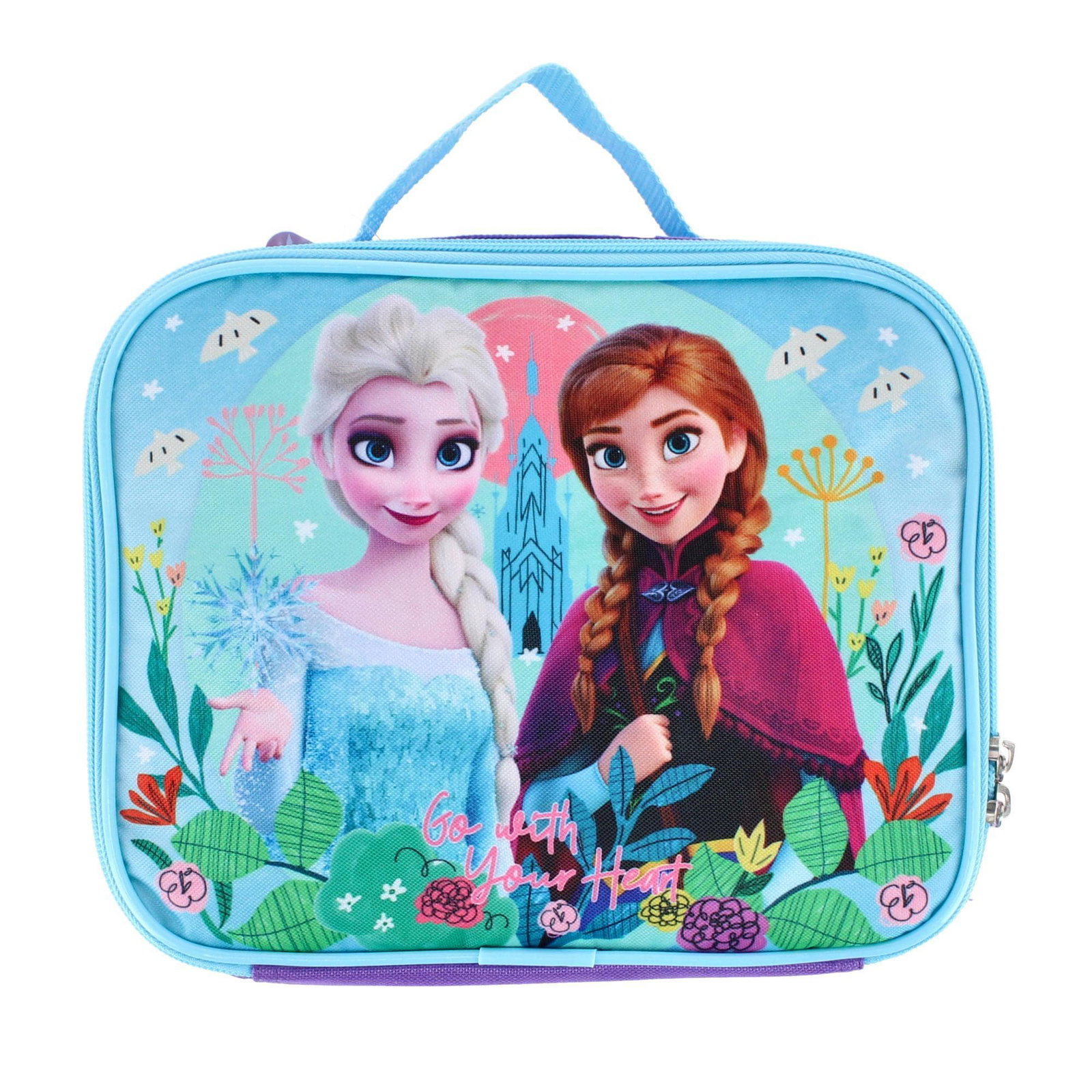 Image of CTM® Girl's Frozen Anna & Elsa Lunchbox
