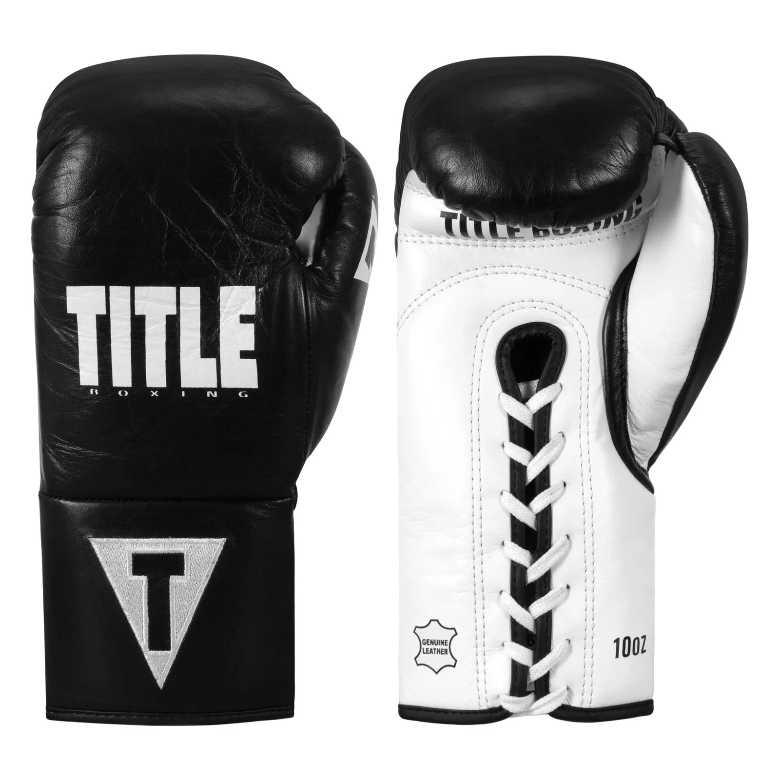 Image of TITLE BOXING LEATHER PRO FIGHT BOXING GLOVES