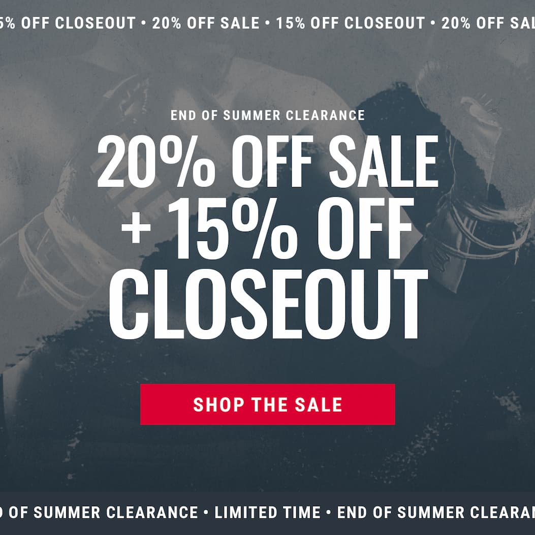 SHOP END OF SUMMER CLEARANCE SALE - EXTRA 20% OFF SALE AND 15% OFF CLOSEOUT