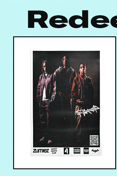 Gain this Lonely Hearts poster | Download the Zumiez App to earn points and redeem them