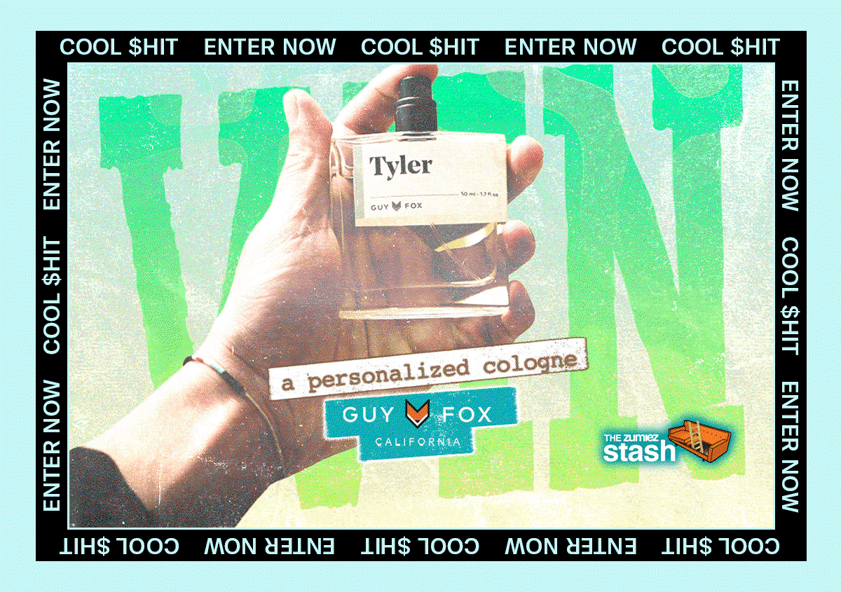 Win a Personalized Cologne from Guy Fox | Download the Zumiez App to enter