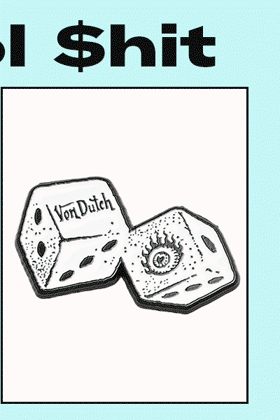 Snag this Von Dutch enamel pin | Download the Zumiez App to earn points and redeem them