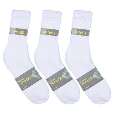Crew Sports Socks - White