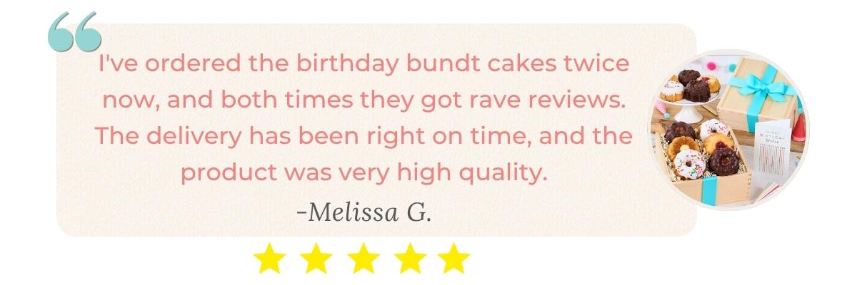 Review from Melissa