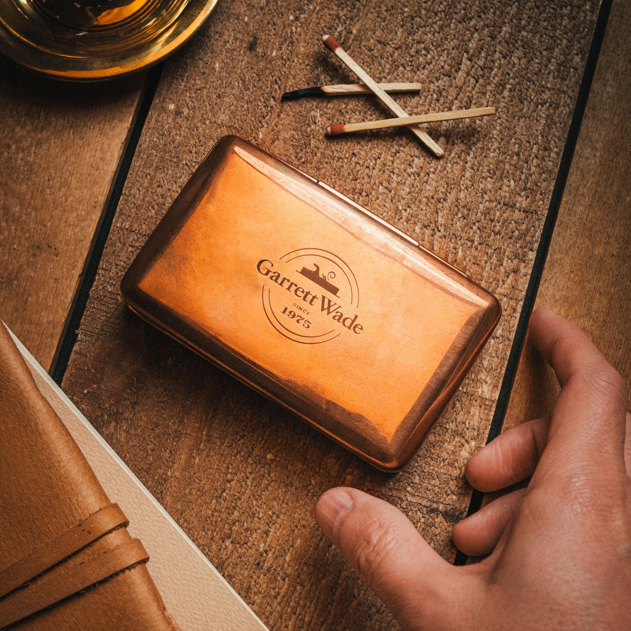 Image of Garrett Wade Copper Keepsake Box