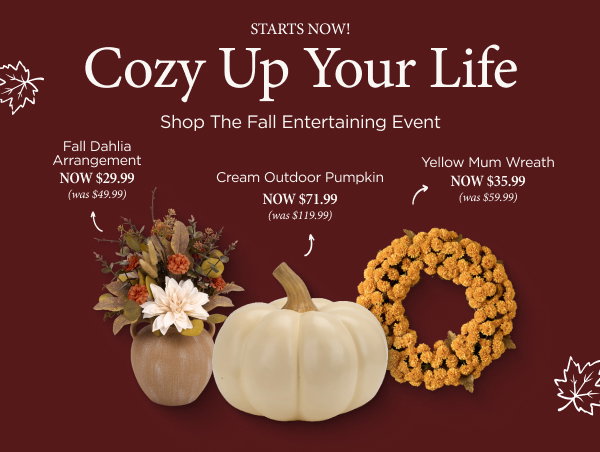 Fall and Halloween Flash Sale