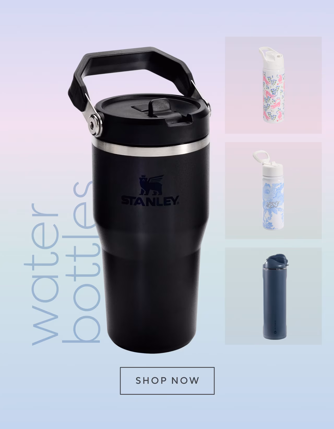 Water bottles