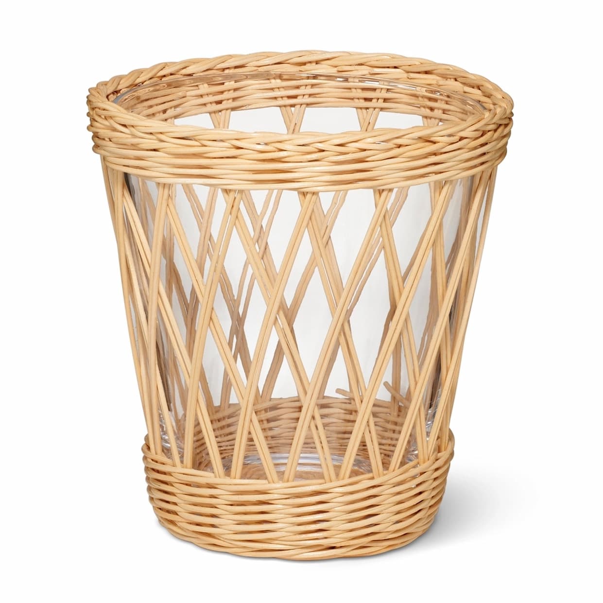 NAVONA SMALL RATTAN VASE