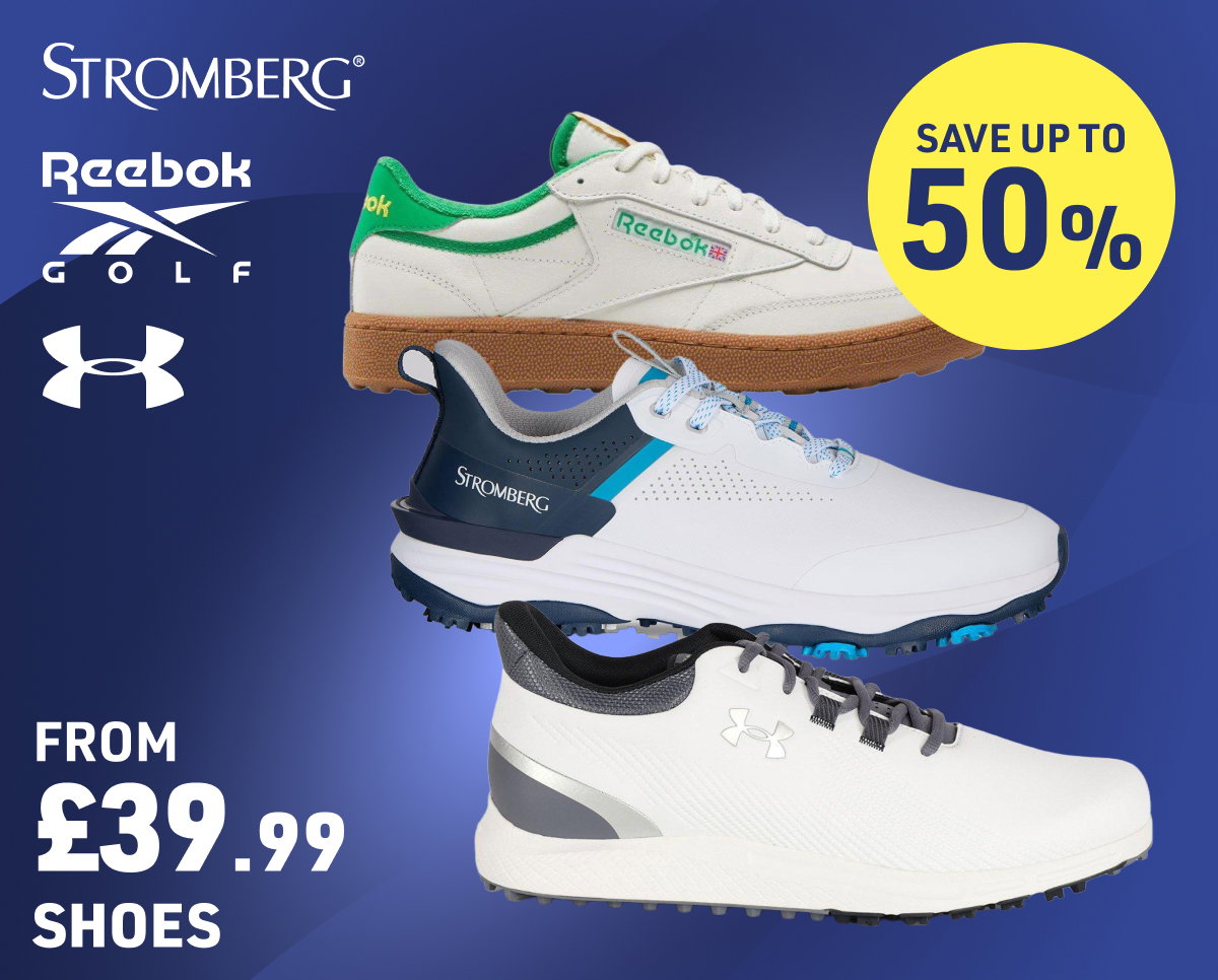 Collection of different Golf Shoes