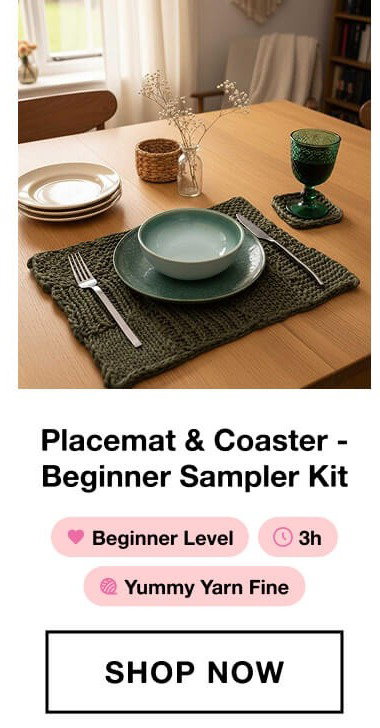 Placemat & Coaster - Beginner Sampler Kit 1