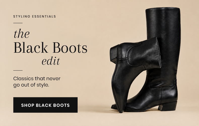 The Black Boots Edit [Shop Black Boots]