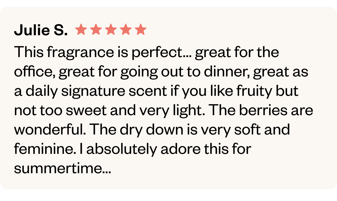 Great for the office, great for going out, great as a daily signature