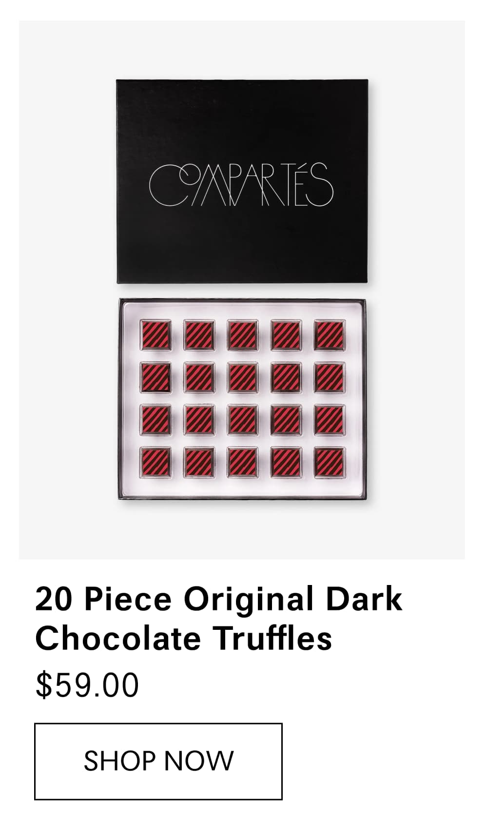 20 Piece Original Dark Chocolate Truffles