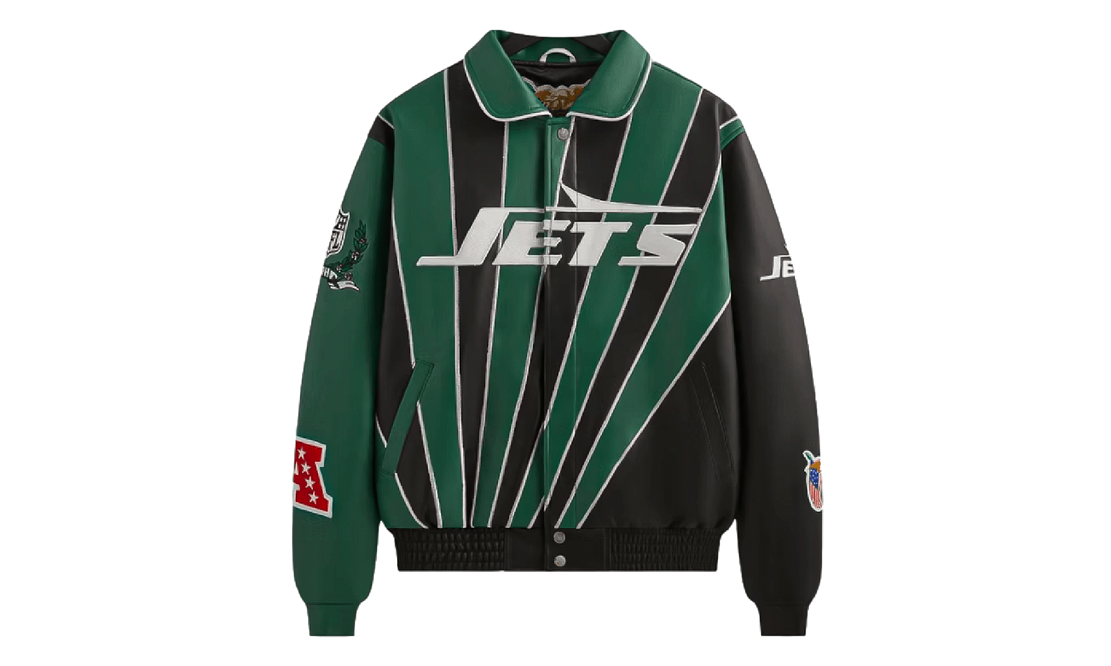 KITH x JEFF HAMILTON LEATHER VARSITY 